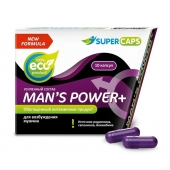 Возбуждающее средство для мужчин Mans Power plus - 10 капсул (0,35 гр.) +1 в подарок - SuperCaps - купить с доставкой в Армавире