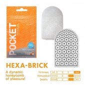 Карманный мастурбатор HEXA-BRICK - Tenga - в Армавире купить с доставкой