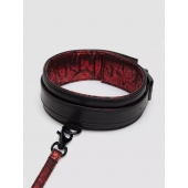Стильный ошейник с поводком Reversible Faux Leather Collar and Lead - Fifty Shades of Grey - купить с доставкой в Армавире