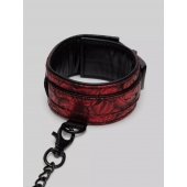 Красно-черные оковы Reversible Faux Leather Ankle Cuffs - Fifty Shades of Grey - купить с доставкой в Армавире