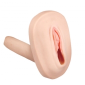 Мастурбатор-вагина с вибрацией и выносным пультом управления REALSTUFF SMOOTH   BALD - Dream Toys - в Армавире купить с доставкой