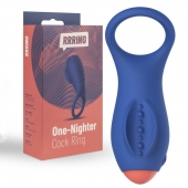 Синее эрекционное кольцо RRRING One Nighter Cock Ring - FeelzToys - в Армавире купить с доставкой