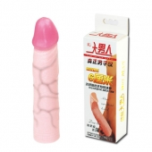 Удлиняющая насадка на пенис Deep Love - 21,5 см. - Baile - в Армавире купить с доставкой