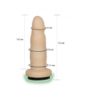 Телесная насадка Harness - 13,3 см. - LOVETOY (А-Полимер) - купить с доставкой в Армавире