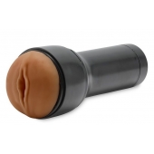 Коричневый мастурбатор-вагина Feel Stroker - Kiiroo - в Армавире купить с доставкой