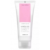 Смазка на водной основе Mixgliss Sweet с ароматом бабл-гам - 70 мл. - Mixgliss - купить с доставкой в Армавире