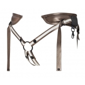 Бронзовый пояс для насадок Desirous Harness - Strap-on-me - купить с доставкой в Армавире