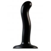 Черный фаллоимитатор-насадка Strap-On-Me P G spot Dildo size S - 16,4 см. - Strap-on-me - купить с доставкой в Армавире