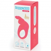 Розовое эрекционное виброкольцо Happy Rabbit Rechargeable Rabbit Cock Ring - Happy Rabbit - в Армавире купить с доставкой