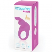 Фиолетовое эрекционное виброкольцо Happy Rabbit Rechargeable Rabbit Cock Ring - Happy Rabbit - в Армавире купить с доставкой