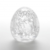 Мастурбатор-яйцо Keith Haring EGG DANCE - Tenga - в Армавире купить с доставкой