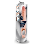 Телесная насадка на пенис 10 Inch Cock Sheath Extender - 25 см. - Blush Novelties - в Армавире купить с доставкой