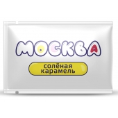 Универсальная смазка с ароматом солёной карамели  Москва Вкусная  - 10 мл. - Москва - купить с доставкой в Армавире