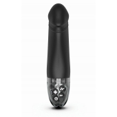 Черный вибратор с электростимуляцией Real Deal Neal - 16,5 см. - MyStim - купить с доставкой в Армавире