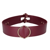 Бордовый ремень Halo Waist Belt - размер L-XL - Shots Media BV - купить с доставкой в Армавире