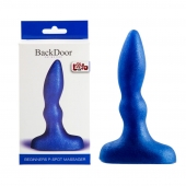Синий анальный стимулятор Beginners p-spot massager - 11 см. - Lola Games - в Армавире купить с доставкой