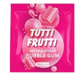 Пробник гель-смазки Tutti-frutti со вкусом бабл-гам - 4 гр. - Биоритм - купить с доставкой в Армавире