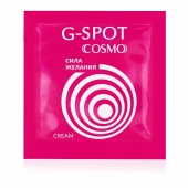 Стимулирующий интимный крем для женщин Cosmo G-spot - 2 гр. - Биоритм - купить с доставкой в Армавире