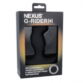 Черный вибромассажер простаты Nexus G-Rider+ - 12,6 см. - Nexus Range - в Армавире купить с доставкой