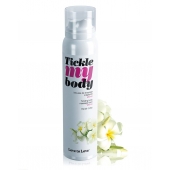 Массажная хрустящая пенка Tickle My Body Monoi с ароматом моной - 150 мл. - Love to Love - купить с доставкой в Армавире