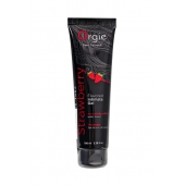 Интимный гель на водной основе Lube Tube Strawberry с клубничным вкусом - 100 мл. - ORGIE - купить с доставкой в Армавире