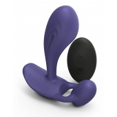 Темно-синий вибромассажер Witty P G Vibrator with Remote Control - Love to Love - в Армавире купить с доставкой