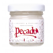 Массажная свеча Caramel   Popcorn - 35 мл. - Pecado - купить с доставкой в Армавире