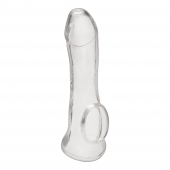 Прозрачная насадка на пенис Transparent Penis Enhancing Sleeve Extension - 15,9 см. - BlueLine - в Армавире купить с доставкой