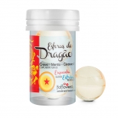 Интимный гель Esferas do Dragao Hot Ball с охлаждающе-разогревающим эффектом (2 шарика по 3 гр.) - HotFlowers - купить с доставкой в Армавире