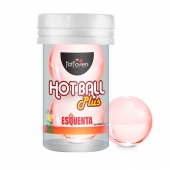Лубрикант на масляной основе Hot Ball Plus с разогревающим эффектом (2 шарика по 3 гр.) - HotFlowers - купить с доставкой в Армавире