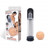 Автоматическая вакуумная помпа-мастурбатор Blowjob Auto Sucker Penis Enlarger Pump - Lux Fetish - в Армавире купить с доставкой