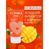Возбуждающий интимный гель Cosmo Vibro с ароматом манго - 50 гр. - Биоритм - купить с доставкой в Армавире