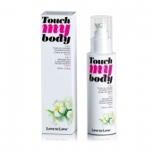 Силиконовый лубрикант 2-в-1 Touch My Body с ароматом моной - 100 мл. - Love to Love - купить с доставкой в Армавире