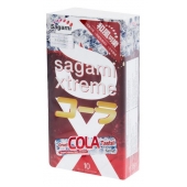 Ароматизированные презервативы Sagami Xtreme COLA - 10 шт. - Sagami - купить с доставкой в Армавире