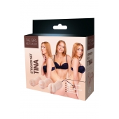 Набор из 3 мастурбаторов The Girl Next Door Tina - Dream Toys - в Армавире купить с доставкой