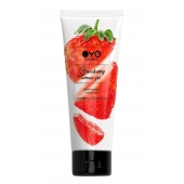 Лубрикант на водной основе OYO Aroma Gel Strawberry с ароматом клубники - 75 мл. - OYO - купить с доставкой в Армавире