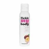 Массажная хрустящая пенка Tickle my body с ароматом маракуйи - 150 мл. - Love to Love - купить с доставкой в Армавире