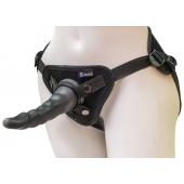 Комплект из трусиков Harness и двух насадок - 20,5 и 18 см. - LOVETOY (А-Полимер) - купить с доставкой в Армавире