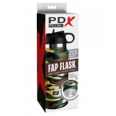 Мастурбатор в камуфляжной колбе Fap Flask - Pipedream - в Армавире купить с доставкой