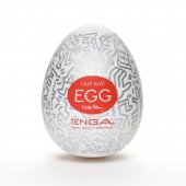 Мастурбатор-яйцо Keith Haring EGG PARTY - Tenga - в Армавире купить с доставкой