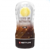Прозрачный текстурированный мастурбатор Vacuum Cup Masturbator Stellar - Baile - в Армавире купить с доставкой