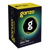 Супертонкие презервативы Ganzo Ultra thin - 30 шт. - Ganzo - купить с доставкой в Армавире