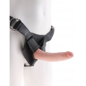 Страпон на виниловых трусиках Strap-on Harness Cock - 17,8 см. - Pipedream - купить с доставкой в Армавире