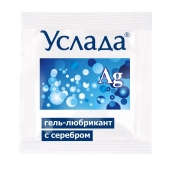 Гель-лубрикант «Услада с серебром» - 3 гр. - Биоритм - купить с доставкой в Армавире