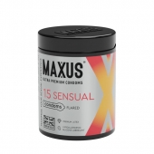 Анатомические презервативы MAXUS Sensual - 15 шт. - Maxus - купить с доставкой в Армавире
