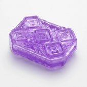 Фиолетовый мастурбатор-стимулятор Tenga Uni Amethyst - Tenga - в Армавире купить с доставкой