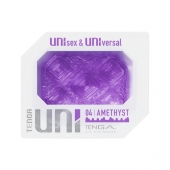 Фиолетовый мастурбатор-стимулятор Tenga Uni Amethyst - Tenga - в Армавире купить с доставкой