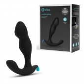 Черный утяжеленный анальный стимулятор Rocker Plug - 12 см. - b-Vibe - в Армавире купить с доставкой