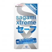 Презервативы Sagami Xtreme Ultrasafe с двойным количеством смазки - 10 шт. - Sagami - купить с доставкой в Армавире