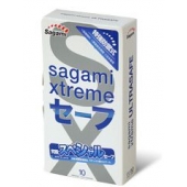 Презервативы Sagami Xtreme Ultrasafe с двойным количеством смазки - 10 шт. - Sagami - купить с доставкой в Армавире